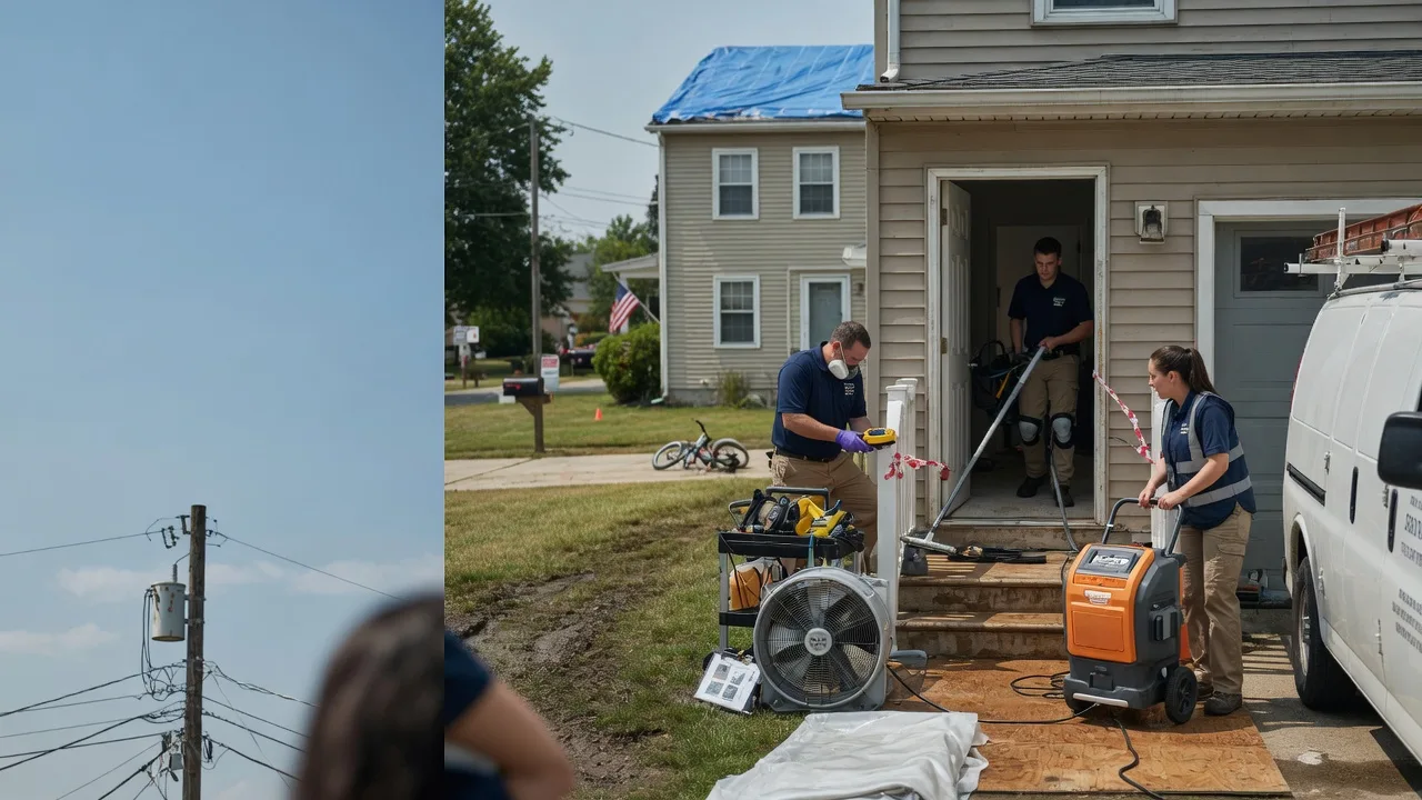 Water Damage Repair in Dibble, OK near me